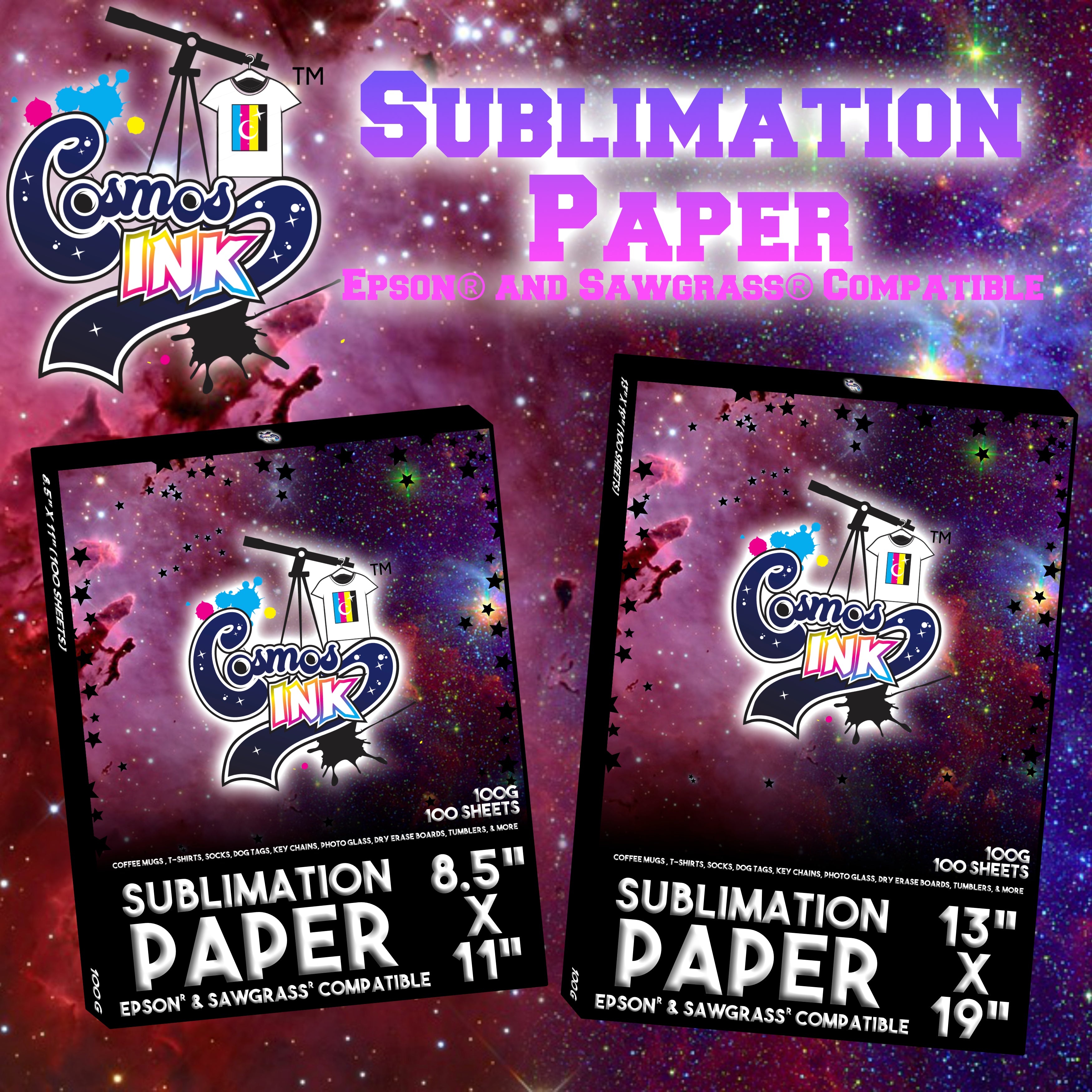 New-6 Packs Sublimation Paper on sale