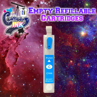Empty Refillable Cartridges for Epson WF-7710, 7720, 7610, 7620, 7110, 7210, 3640, 3620 T252 (All Four Colors) | Cosmos Ink®