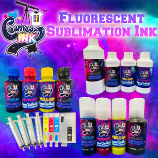 Fluorescent Sublimation Ink for Epson Printers and Epson EcoTank | Cosmos Ink®