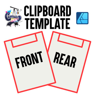 Clipboard Blank Template (Digital Download) | Cosmos Ink®