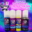 Epson Compatible EcoTank Fluorescent Sublimation Ink Refill Set (4 Color 