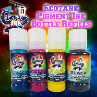 Epson Compatible EcoTank Pigment Ink Refill Set (4 Color 