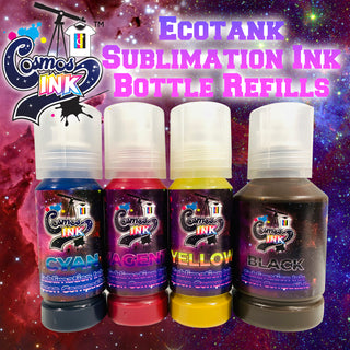 Epson Compatible EcoTank Sublimation Ink Refill Set (4 Color 