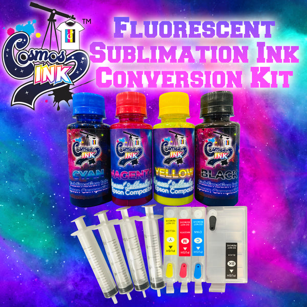 Fluorescent Sublimation Ink Set