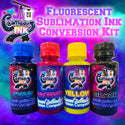 Fluorescent Sublimation Ink Conversion Kit for Epson WF-7710, 7720, 7610, 7620, 7110, 7210, 3640, 3620 (All Four Colors) | Cosmos Ink®